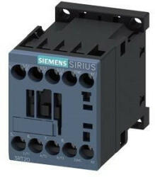 Siemens , Sirius, 3RT2017-1AQ02, 3RT20171AQ02, Mágneskapcsoló, 5, 5Kw/12A (400V, AC3), 380V AC 50/60 Hz vezerlés, 1Ny segédérintkezővel, csavaros csatlakozás, S00 méret, Sirius (Siemens 3RT2017-1AQ02) (3RT201