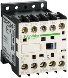  Schneider Electric CA3KN31JD, Segédkontaktor 10A, 12V DC vezerlés, 3 Záró + 1 Nyitó érintkező, csavaros csatlakozás (Segédkapcsoló CA3KN31JD) (CA3KN31JD)