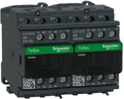 Schneider Electric, Forgásirányváltó magneskapcsoló, 5, 5kW/12A (400V, AC3), 24V DC vezerlés, 1Z+1Ny, csavaros csatlakozás, TeSys D (Schneider LC2D12BD) (LC2D12BD)