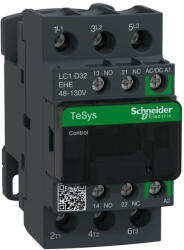 Schneider LC1D32EHE, Tesys D Green mágneskapcsoló, 15kW/32A (400V, AC3), 48. . 130V AC/DC vezerlés, 1Z+1Ny, csavaros csatlakozás (LC1D32EHE)