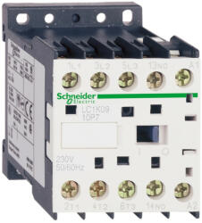 Schneider Electric, TeSys K, LC1K0901P7, Mágneskapcsoló, 4kW/9A (400V, AC3), 230V AC 50/60 Hz vezerlés, 1Ny, csavaros csatlakozás, TeSys K (Schneider LC1K0901P7) (LC1K0901P7)