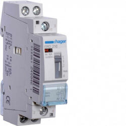  Hager ERD216 Relé kézi kapcsolású 2Z 16A 24V AC 50 Hz (ERD216)
