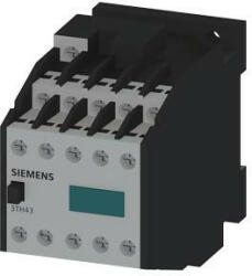 Siemens 3TH4391-0AN2, Segédkontaktor 10A, 220V AC vezerlés, 9 Záró + 1 Nyitó érintkező, csavaros csatlakozás (Segédkapcsoló 3TH43910AN2) (3TH43910AN2)