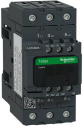 Schneider Electric, TeSys D Everlink, LC1D50AD7, Mágneskapcsoló, 22kW/50A (400V, AC3), 42V AC 50/60 Hz vezerlés, 1Z+1Ny, csavaros csatlakozás, TeSys D Everlink (Schneider LC1D50AD7) (LC1D50AD7)