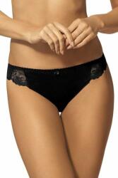 Gorteks Tanga de damă Yvette negru, XXL