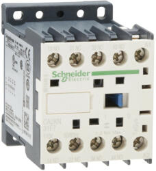 Schneider Electric CA2KN31F7, Segédkontaktor 10A, 110V AC 50/60 Hz vezerlés, 3 Záró + 1 Nyitó érintkező, csavaros csatlakozás (Segédkapcsoló CA2KN31F7) (CA2KN31F7)