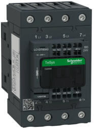  Schneider Electric, TeSys D Everlink, LC1DT60A3BD, Mágneskapcsoló, 60A (400V, AC1), 4 pólus, 4 Záró főérintkező, 24V DC vezerlés, rugós csatlakozás, TeSys D Everlink (Schneider LC1DT60A3BD) (LC1DT60A3