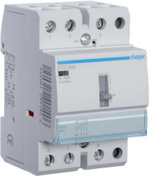  Mágneskapcsoló, 3Z, 40A, 230V AC, I-0-II, moduláris, kézzel is kapcsolható (ETC340)