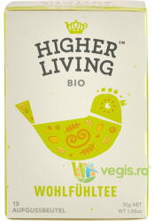 Higher Living Ceai pentru Stare de Bine Ecologic/Bio 15 plicuri