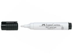 Faber-Castell Marker cerneala, varf rotund, 2.5 mm, FABER-CASTELL Pitt Artist Pen Big White