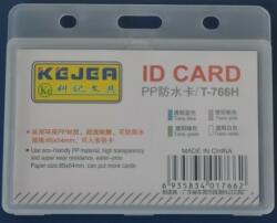 KEJEA Suport PP water proof, pentru carduri, 85 x 55mm, orizontal, 5 buc/set, KEJEA - transparent (KJ-T-766H) - ihtis