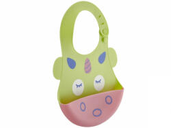 BabyJem Baveta din silicon Soft Baby Bib (Culoare: Bleu) (bj_6263) - delphionline