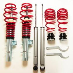JOM Регулируемо окачване Audi A2 / Seat Cordoba, Ibiza / Skoda Fabia I / VW Polo (2002-2009) - червено (GF200185)