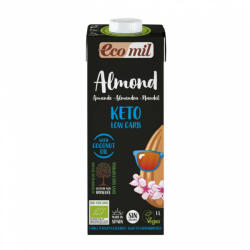 EcoMil Bio Keto mandulaital cukormentes 1 l