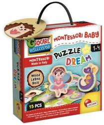 Lisciani Montessori baby fa puzzle - Álom (LIS96862)