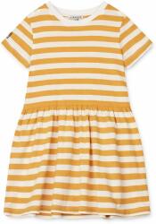 Liewood gyerek ruha sárga, mini, harang alakú - sárga 140
