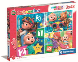 Clementoni SuperColor - CoComelon 3x48 db-os (25273)