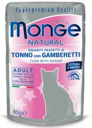 Monge Natural tuna & shrimp pouch 80 g