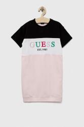 Guess gyerek ruha rózsaszín, mini, egyenes - rózsaszín 122-125