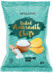 McLLOYD'S Bio amaránt chips sült snack tengeri sós 65 g