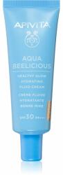 APIVITA Aqua Beelicious Fluid SPF30 Tinted gyengéd tonizáló fluid az élénk bőrért SPF 30 40 ml