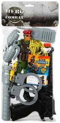 Hero Combat Set de joaca, soldat de lupta cu accesorii, Hero Combat, 24 cm Figurina