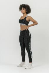 NEBBIA NATURE-INSPIRED női leggings magas derékkal 546 - FEKETE (XS) - NEBBIA