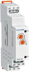 ELMARK ELR-3B relé 12-240v AC/DC 0.1s-10 nap 2c-bekapcsolási késleltetés Elmark (ELM 50154)