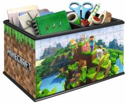 Ravensburger Puzzle 3D Cutie Depozitare Minecraft, 216 Piese (RVS3D11286) - ookee