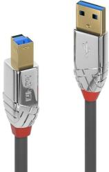 Lindy Кабел Lindy LNY-36662, от USB A(м) към USB B(м), 2m, сив (LNY-36662)