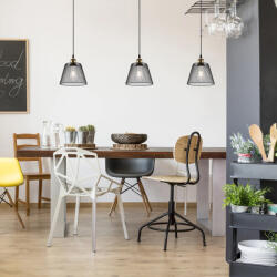Rea Pendul Rea Loft negru - auriu (OSW-03238)