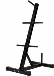 Gorilla Sports Súlytárcsatartó állvány fekete 30/31 mm (100117-00019-0001) - kokiskashop