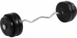 MOVIT Kétkezes súlyzó szett 55 kg 120 cm (20040448) - kokiskashop