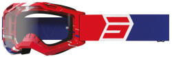 Shot Assault 2.0 Drop motocross szemüveg fehér-kék-piros