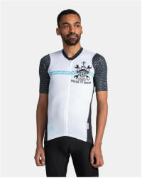 Kilpi Rival férfi kerékpáros póló XXL / fehér/fekete