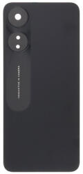 OPPO A78 (4G és 5G) CPH2565 akkufedél (hátlap) kamera lencsével és ragasztóval, fekete (gyári)
