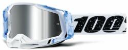 100% - Racecraft Mixos Cross szemüveg - Ezüst tükrös plexivel