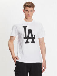 47 Brand Tricou Los Angeles Dodgers Imprint 47 Echo Tee Alb Regular Fit