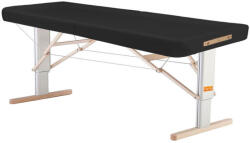 Clap Tzu Összecsukható elektromos masszázságy CLAP TZU Linea Ayurveda Szín: PU - fekete (black), Tartozékok: hálózati tápellátás + beépített elektromos fűtés