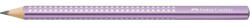 Faber-Castell Grafitceruza SPARKLE Jumbo gyöngyházfényű metál lila 2023 (111663) (111663)