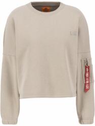 Alpha Industries X-Fit Label OS Sweater Woman - vintage sand