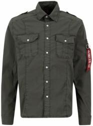 Alpha Industries Basic Shirt Slim - greyblack