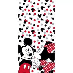 Halantex Disney Minnie, Mickey Love fürdőlepedő, strand törölköző 70x140cm (AYM988495)