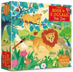 Usborne Book And Jigsaw - The Zoo