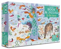 Usborne Book And Jigsaw - In The Forest - coolbooks - 5 990 Ft