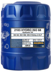 MANNOL 2103-20 Hydro ISO 68, ISO HM, DIN HLP hidraulikaolaj, 20 liter