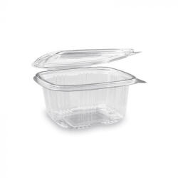  Egybefedeles Hotform műanyag szögletes 500 ml PET (142x120x60mm) [ 50 db/cs ] [ 12 cs/# ]