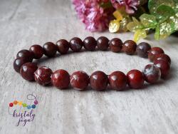 Kristály Jóga Shop Breccsajáspis 8 mm-es ásvány karkötő