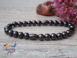 Kristály Jóga Shop Magnetit rizsszemes ásvány karkötő
