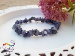 Kristály Jóga Shop Kordierit-iolit szemcse ásvány karkötő